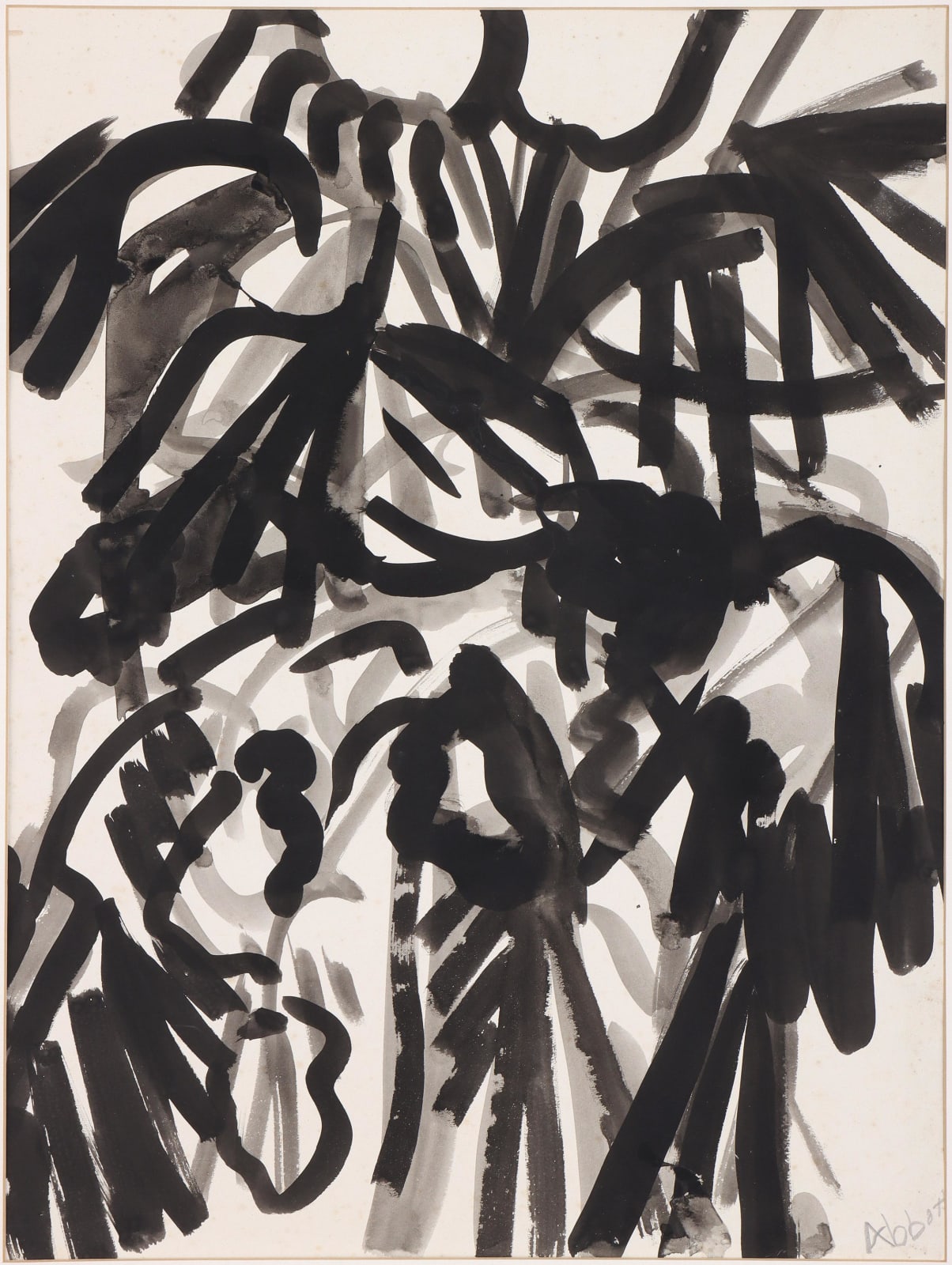 Mary Abbott, Untitled (Abstract, Haiti), 1950s