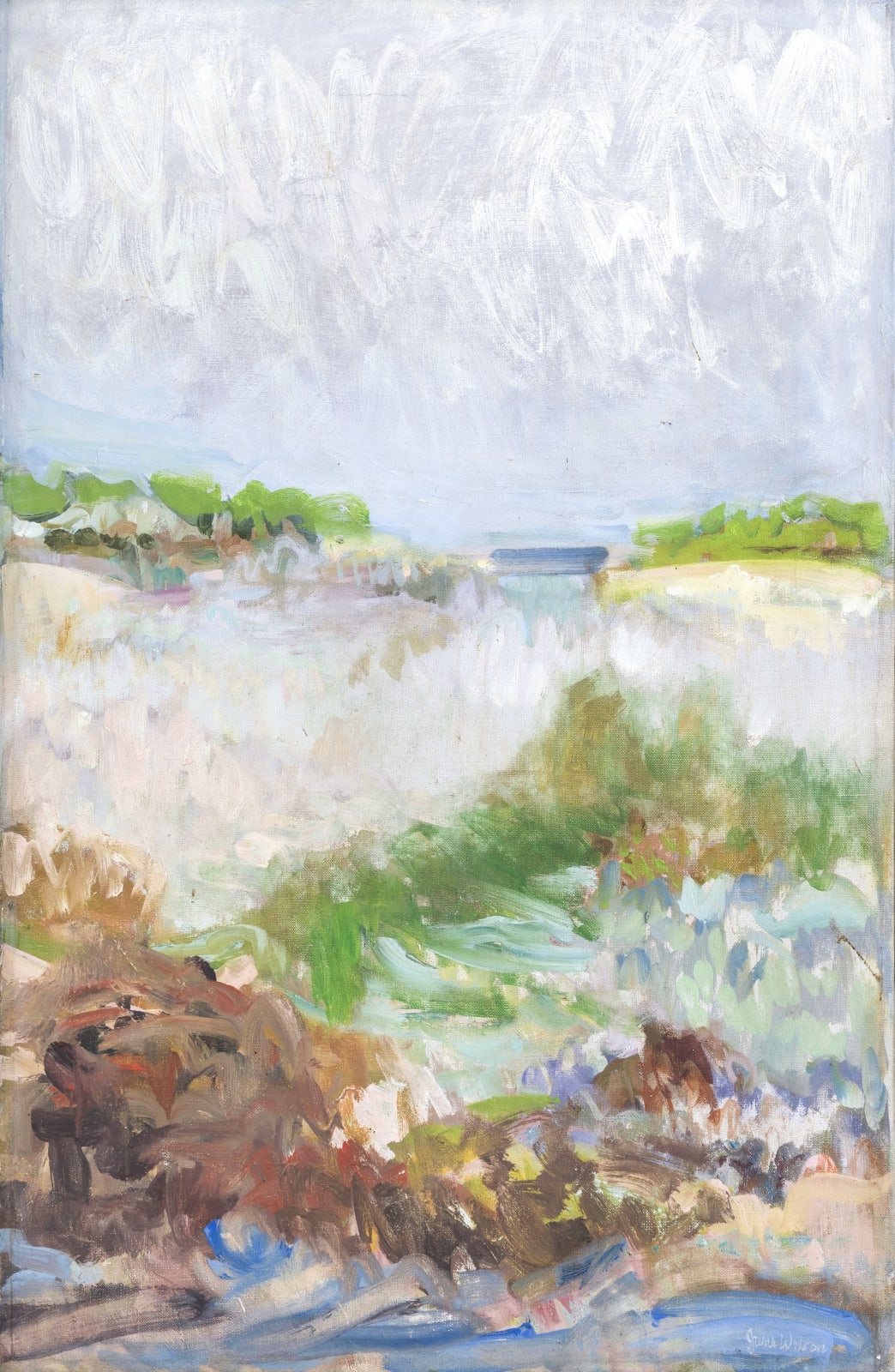 Jane Wilson, Beach Plum, 1960