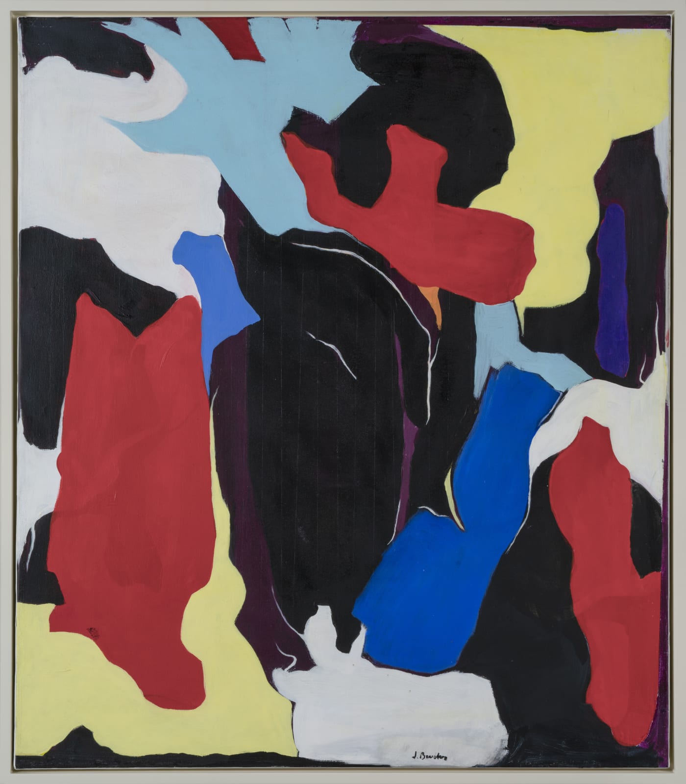 James Brooks, Egret, 1980