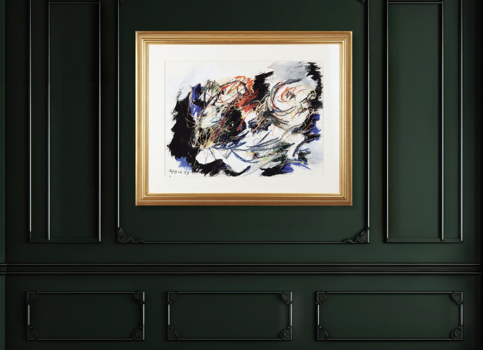 Karel Appel, Paysage Humain, 1959
