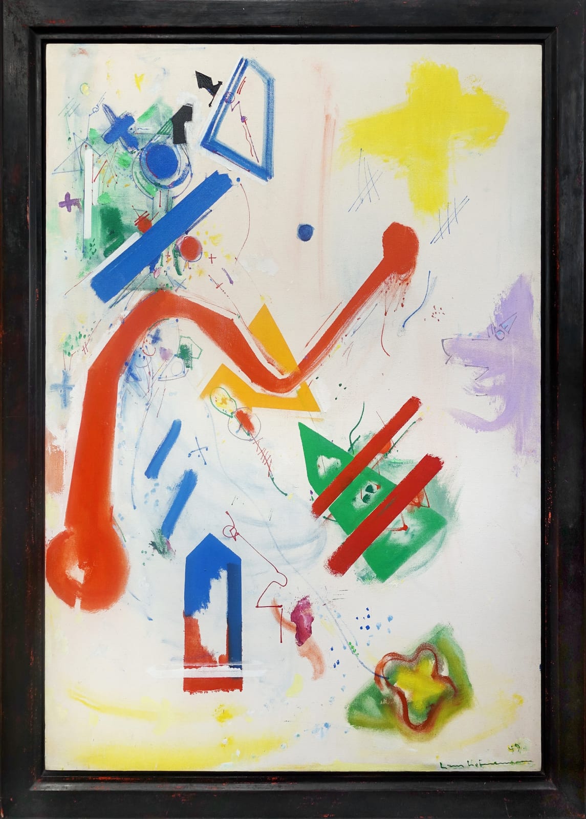 Hans Hofmann, Red Domination, 1949