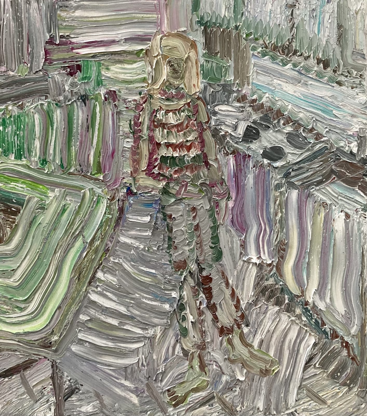 Marenne Welten, girl in kitchen, 2022