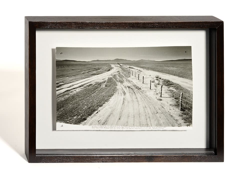 Rens Horn, Barbwire, Bulgan Area, Mongolia, 2019