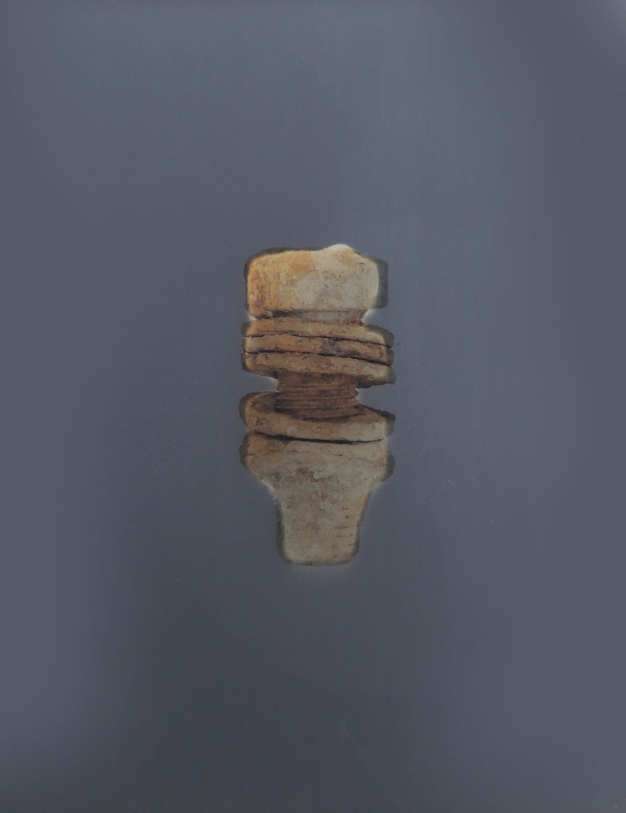 Arja Hop & Peter Svenson, Nijmegen river-bank / object 1, 2018