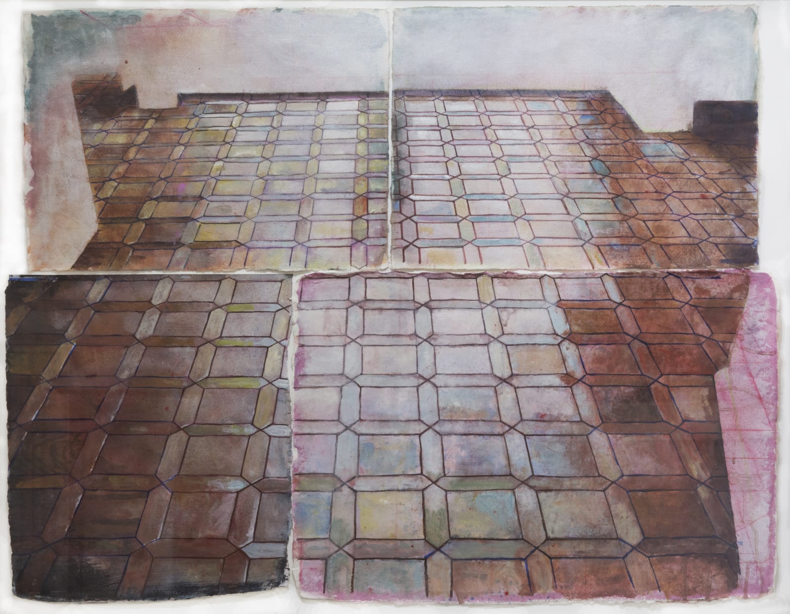 Arjan van Helmond, Floor #20 (parquette), 2016