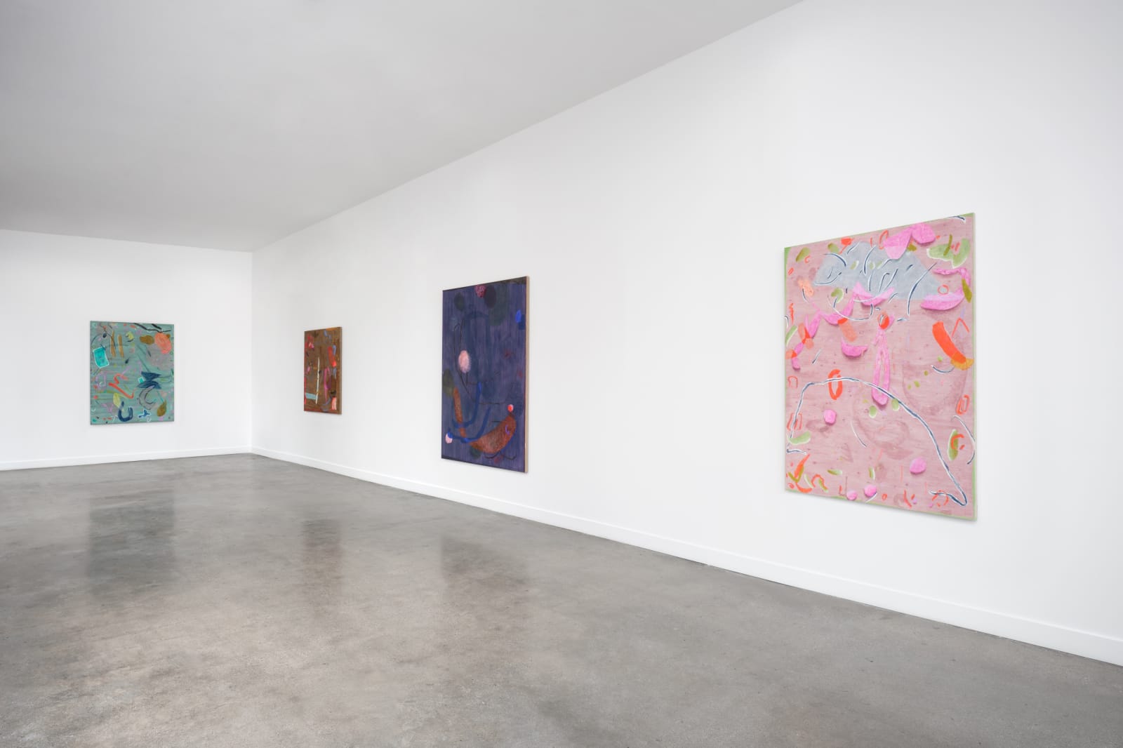 Installation view of Clare Grill: Oyster, May 21 - June 30, 2022