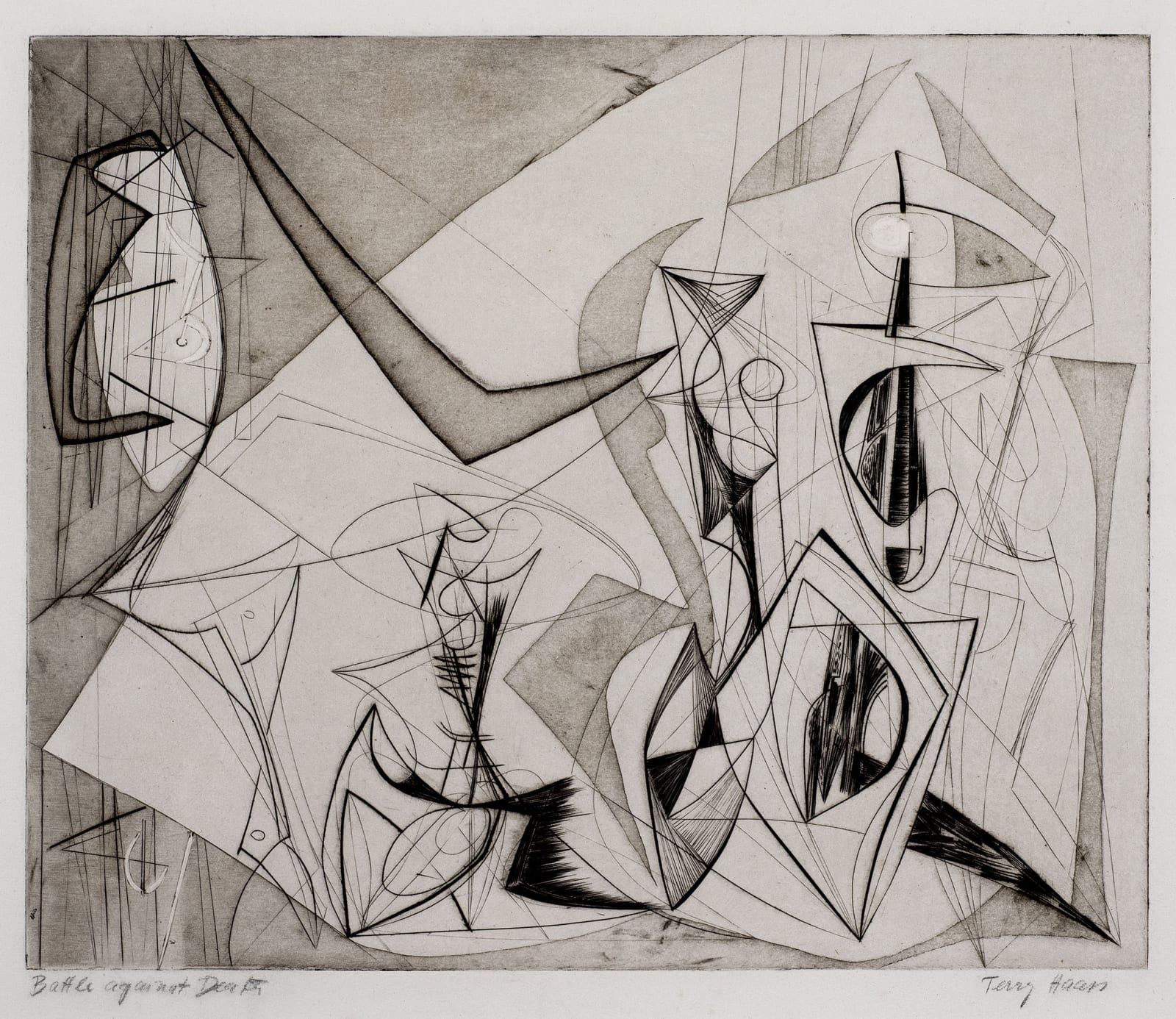 Terry Haass, Battle Against Death, c.1948