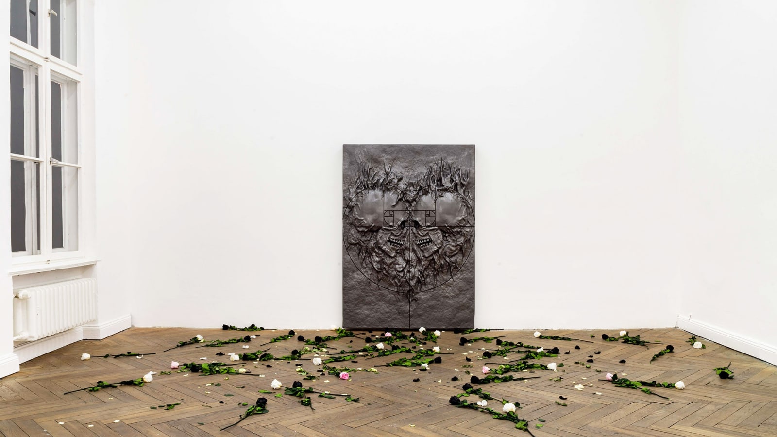 Installation view, Walking in Ice, 2020, courtesy of the Hua International, Berlin