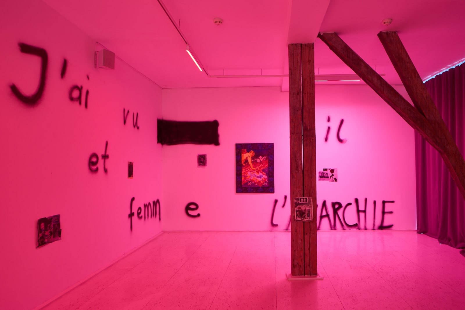 The Night Eats All Objects, 2024,Lea von Wintzingerode with Paul DD Smith, Adrijana Gvozdenović, and Filipe Lippe/Mr. Cosmic Slop, Hua International Berlin, photos by Joe Clark. Courtesy of the artist and Hua International.