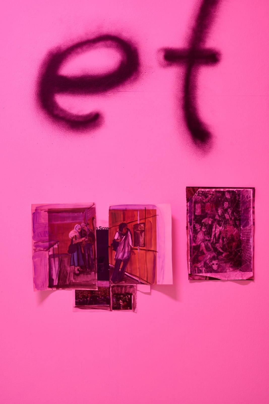 The Night Eats All Objects, 2024,Lea von Wintzingerode with Paul DD Smith, Adrijana Gvozdenović, and Filipe Lippe/Mr. Cosmic Slop, Hua International Berlin, photos by Joe Clark. Courtesy of the artist and Hua International.