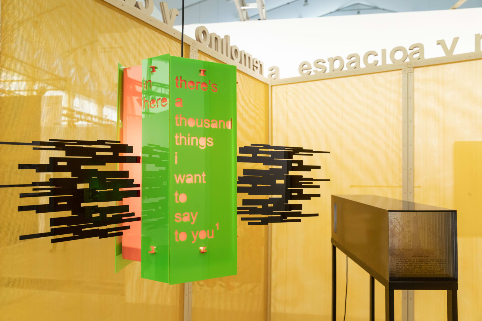 Installation view, 2021, West Bund Art & Design, courtesy of the artists and the Hua International