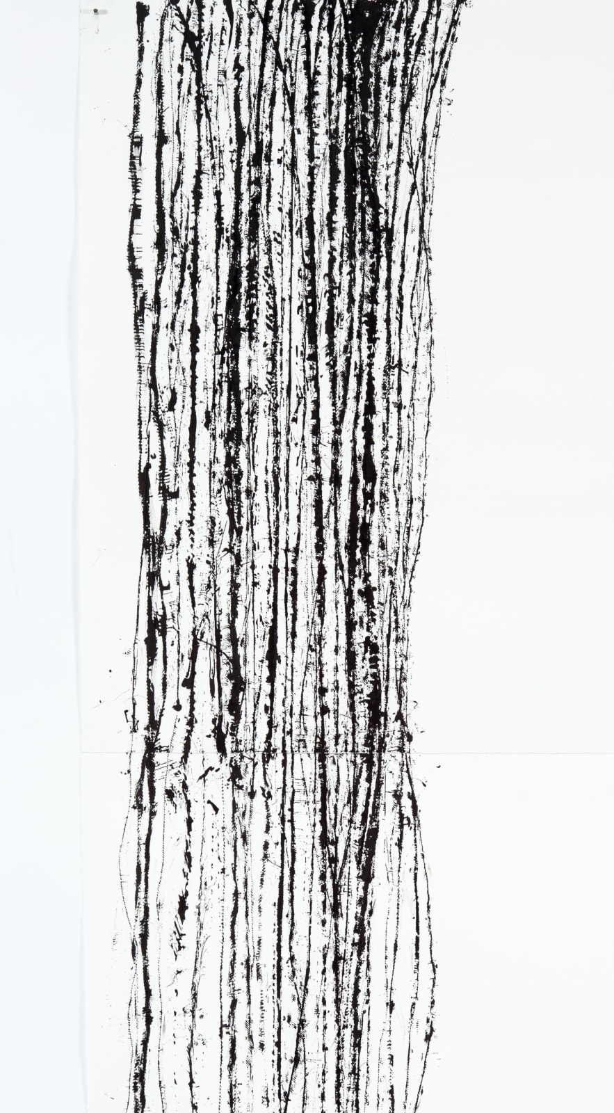 Lynne Tobin, Line Studies Wall Drawing 1 ,(detail)