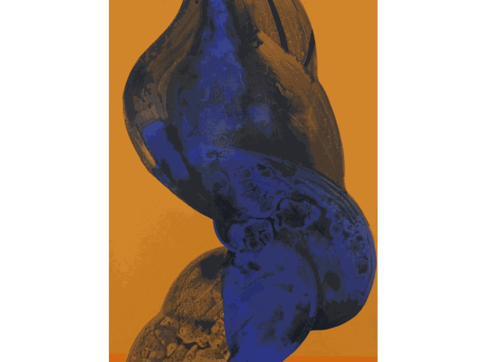 Ian Hughes, Blue Twist, 2015