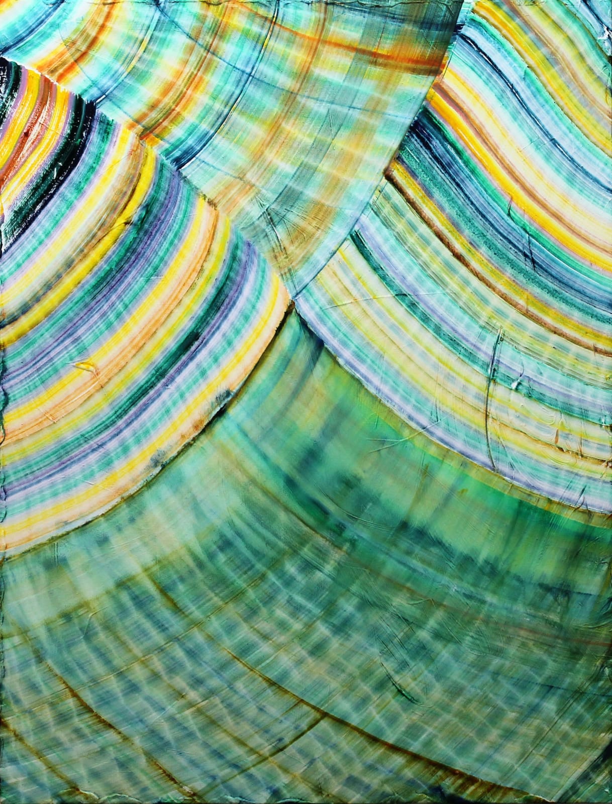 Danielle Riede, Aurora Borealis in My Heart , 2024