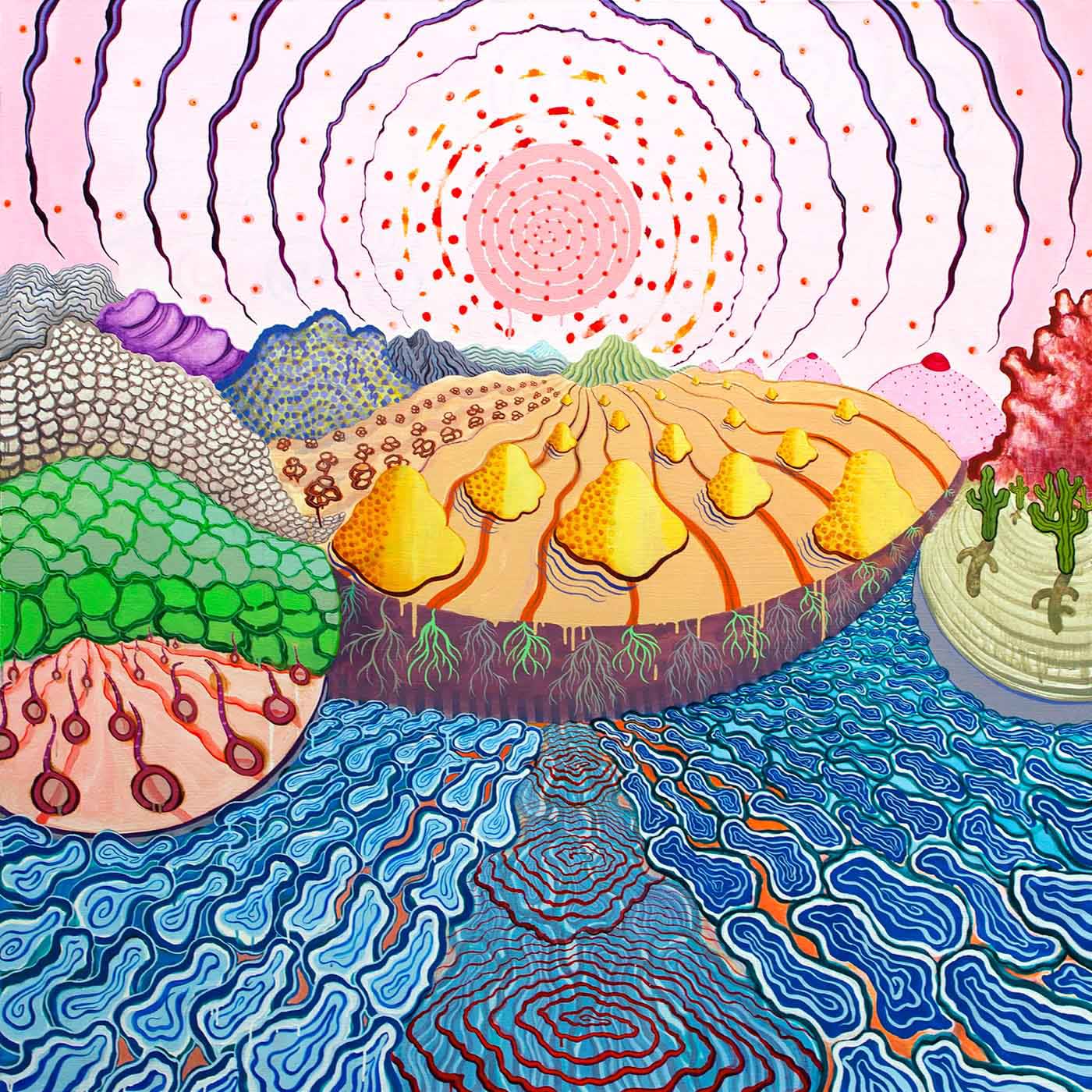 Lily Prince, Water At the Edge of the Desert, 2024