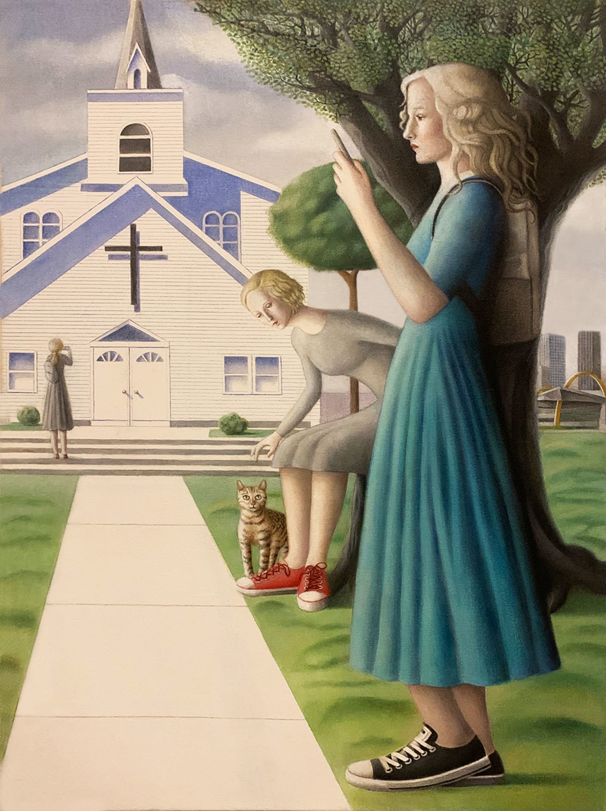 Amy Hill, White Church, 2026