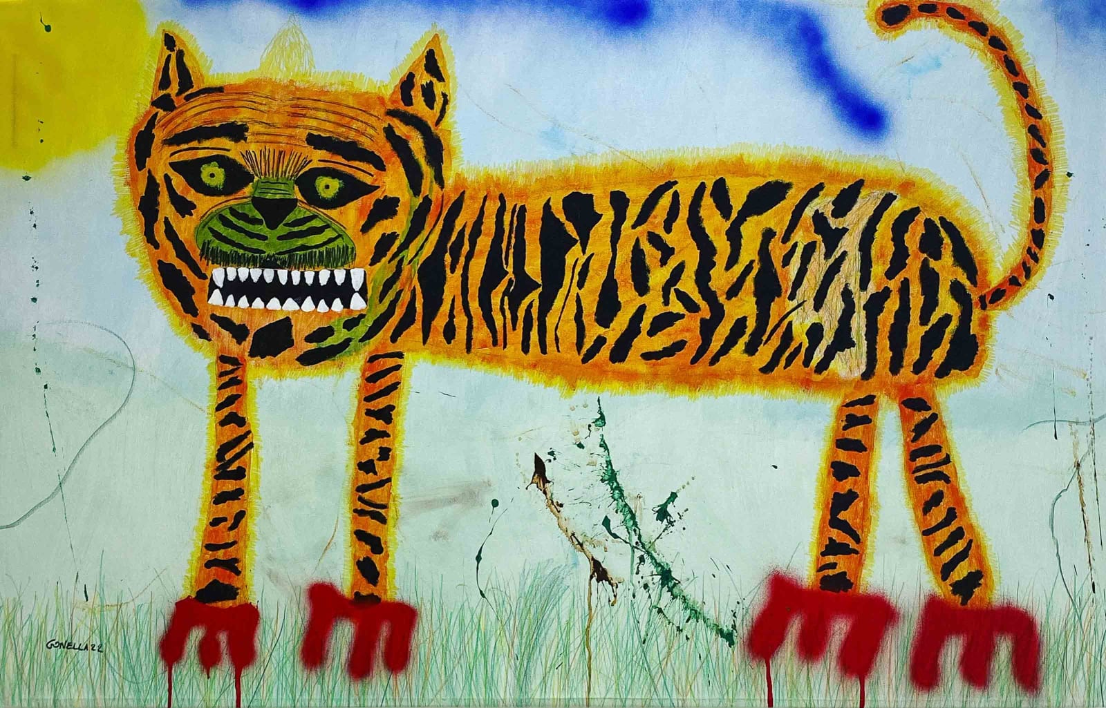 Fulvio Gonella, Tiger, Tiger Burning Bright , 2022
