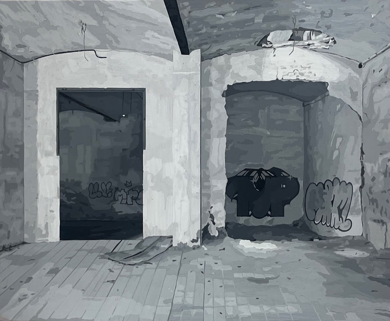 Alberto Alejandro Rodriguez, Phalanges (Factory La Favorita I, Manresa, Barcelona), 2023
