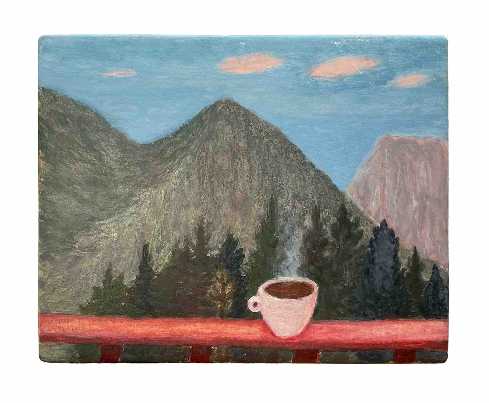 Heidrun Rathgeb, A Mountaneer's Coffee, 2022