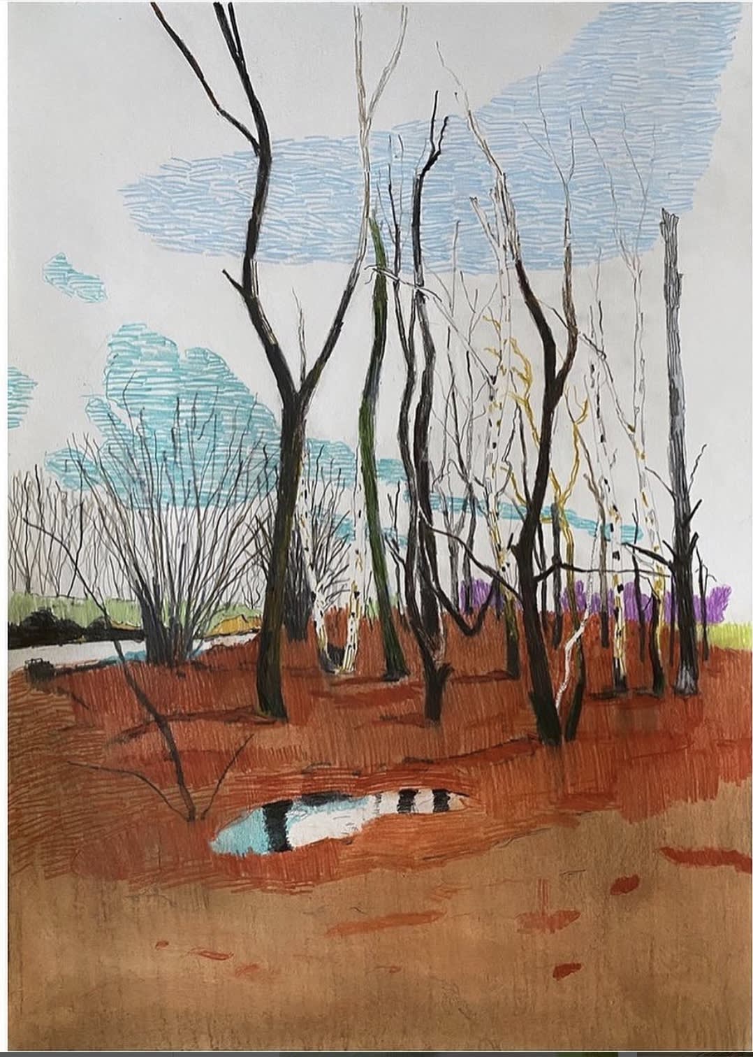 Per Adolfsen, Puddle , 2021