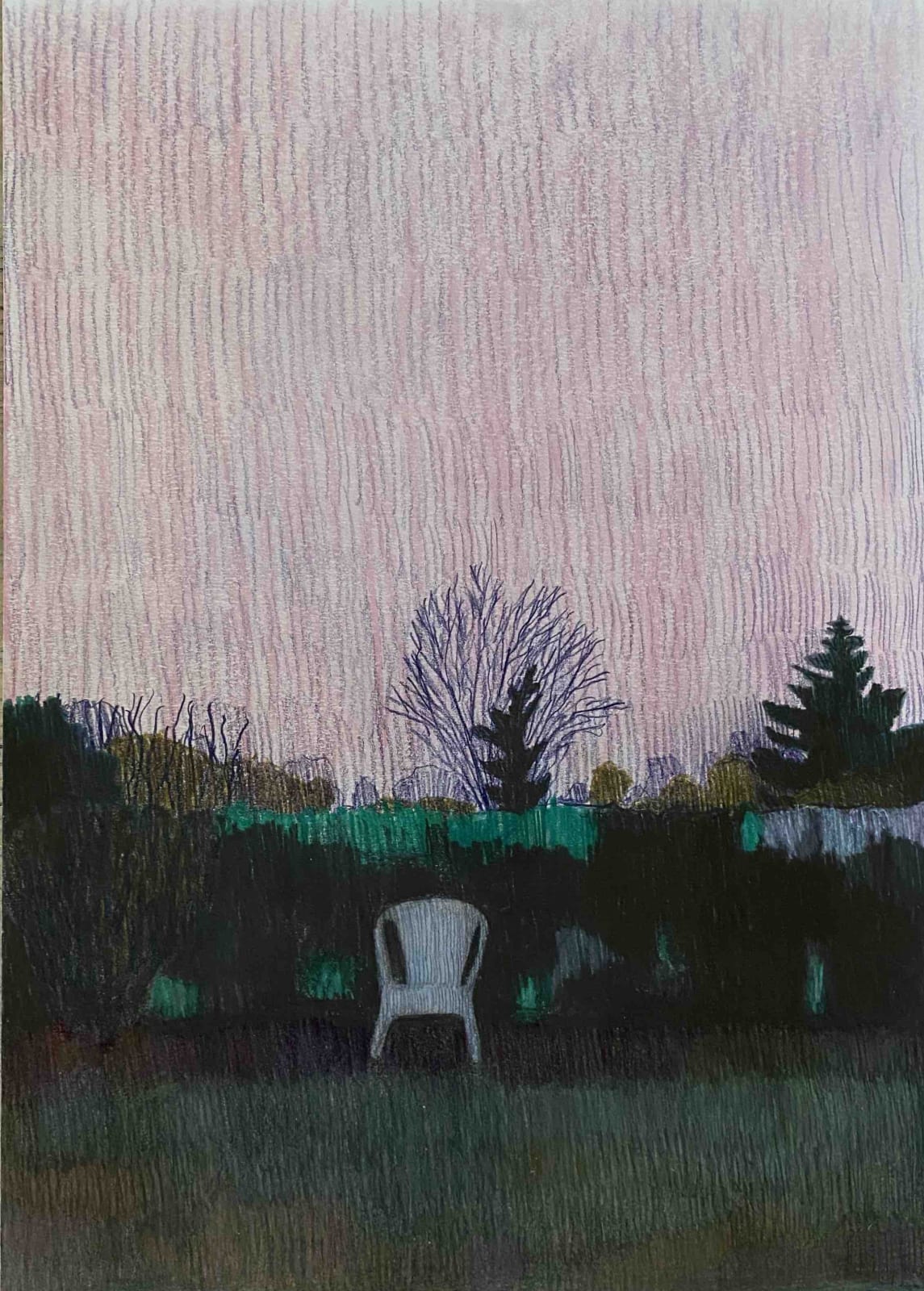 Per Adolfsen, Garden Chair, April, 2020