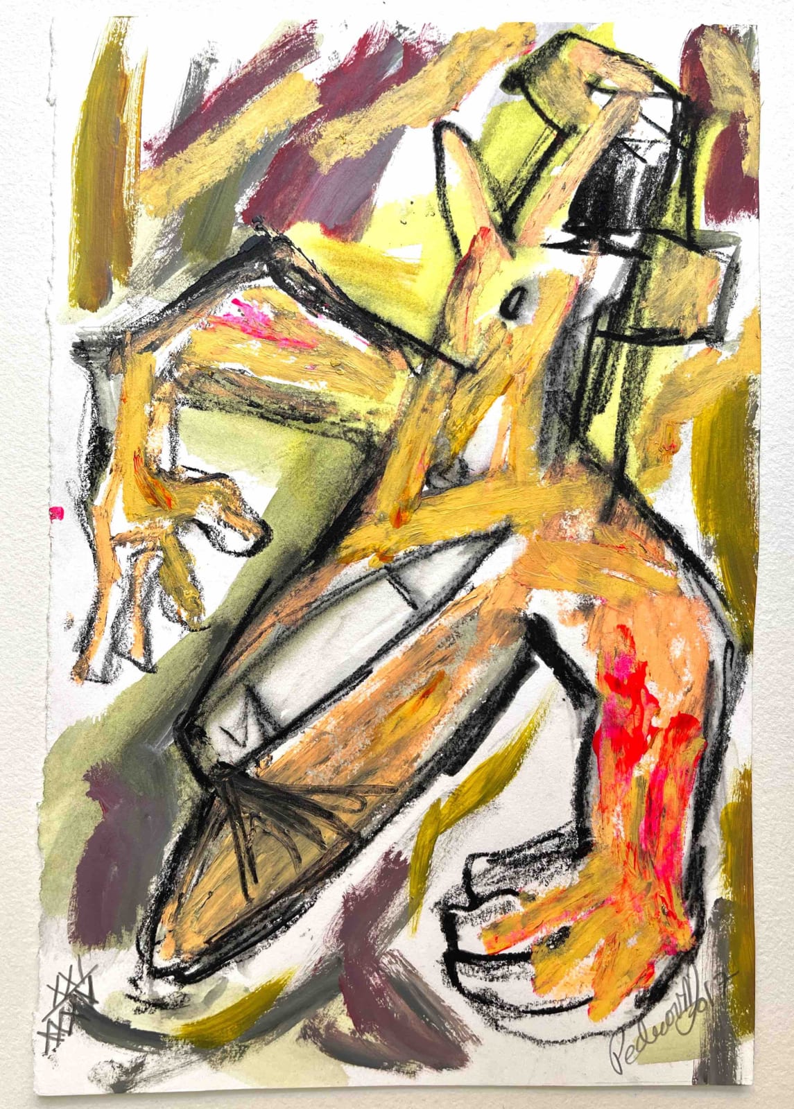 Pedro Vizcaino, Airplane, 2020