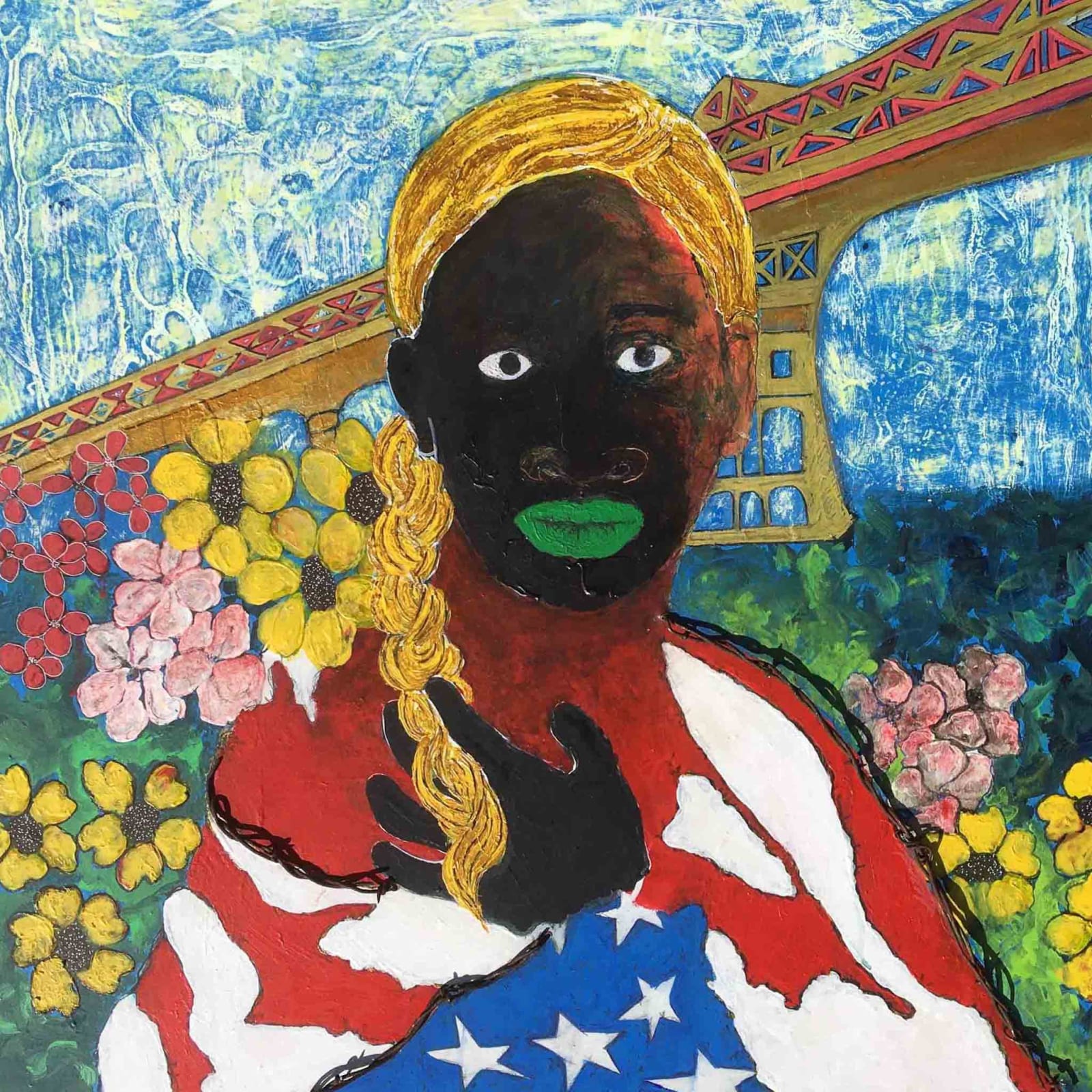 Jean-Guerly Petion, Americana Dreaming, 2020