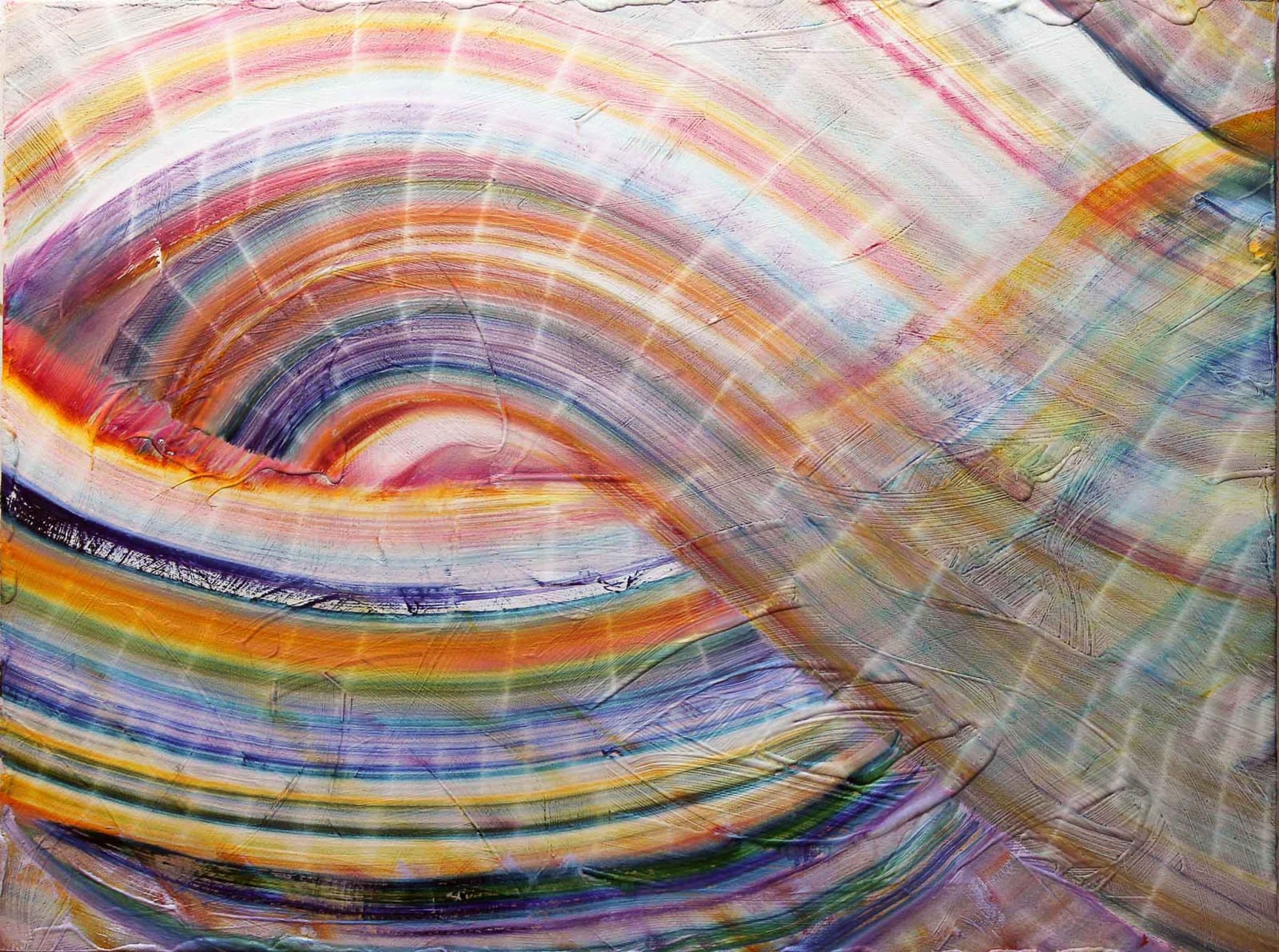 Danielle Riede, Soft Rainbow with a Punch , 2024