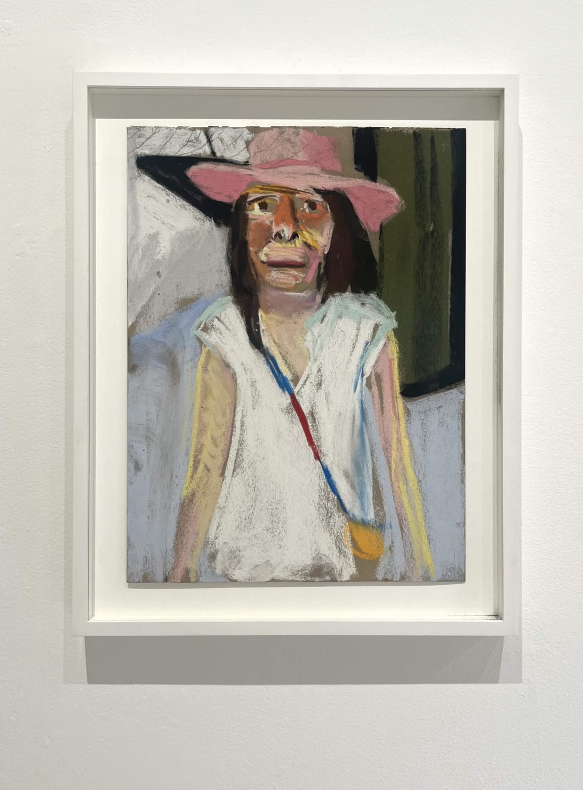 Chantal Joffe, Self Portrait in Union Square, (Courtesy the Artist / Victoria Miro Gallery, London), 2015