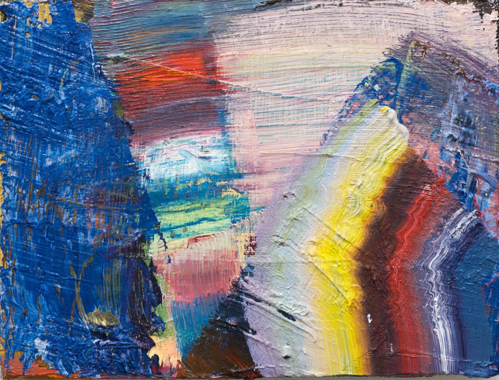 Diana Copperwhite, Jenga in the Blue, 2025