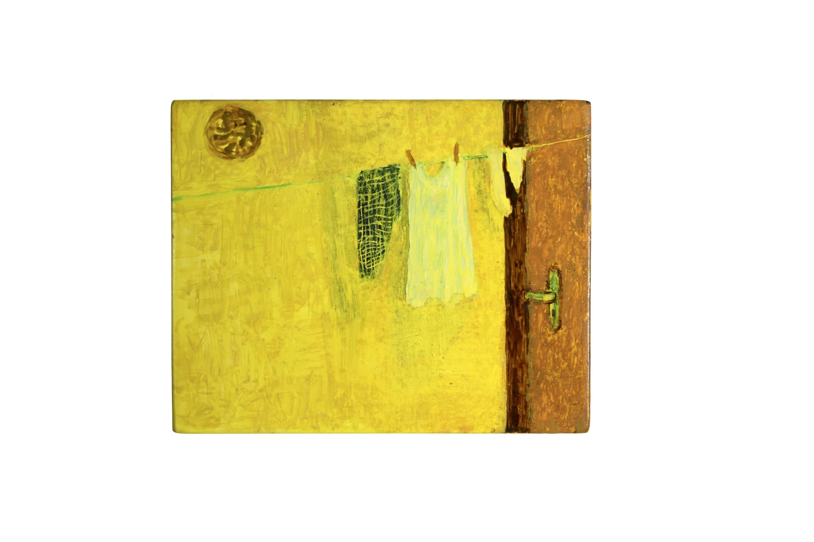 Heidrun Rathgeb, My Yellow Room, 2022