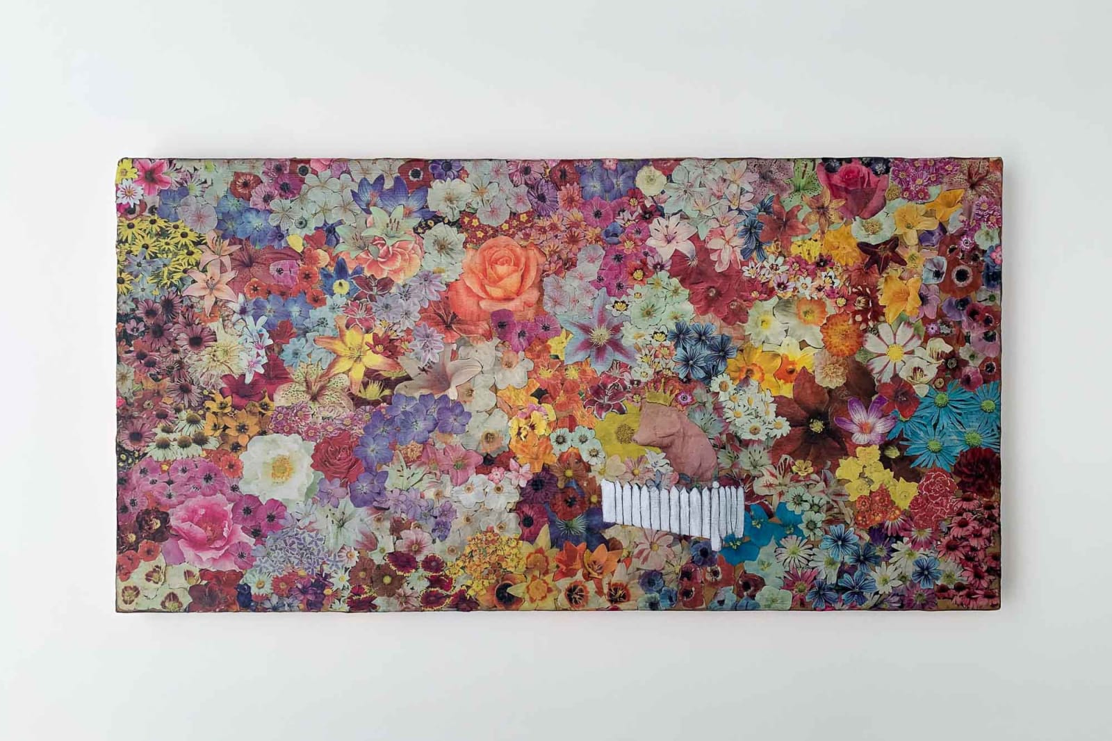 Jean-Guerly Petion, Riotous Blossoms, 2025