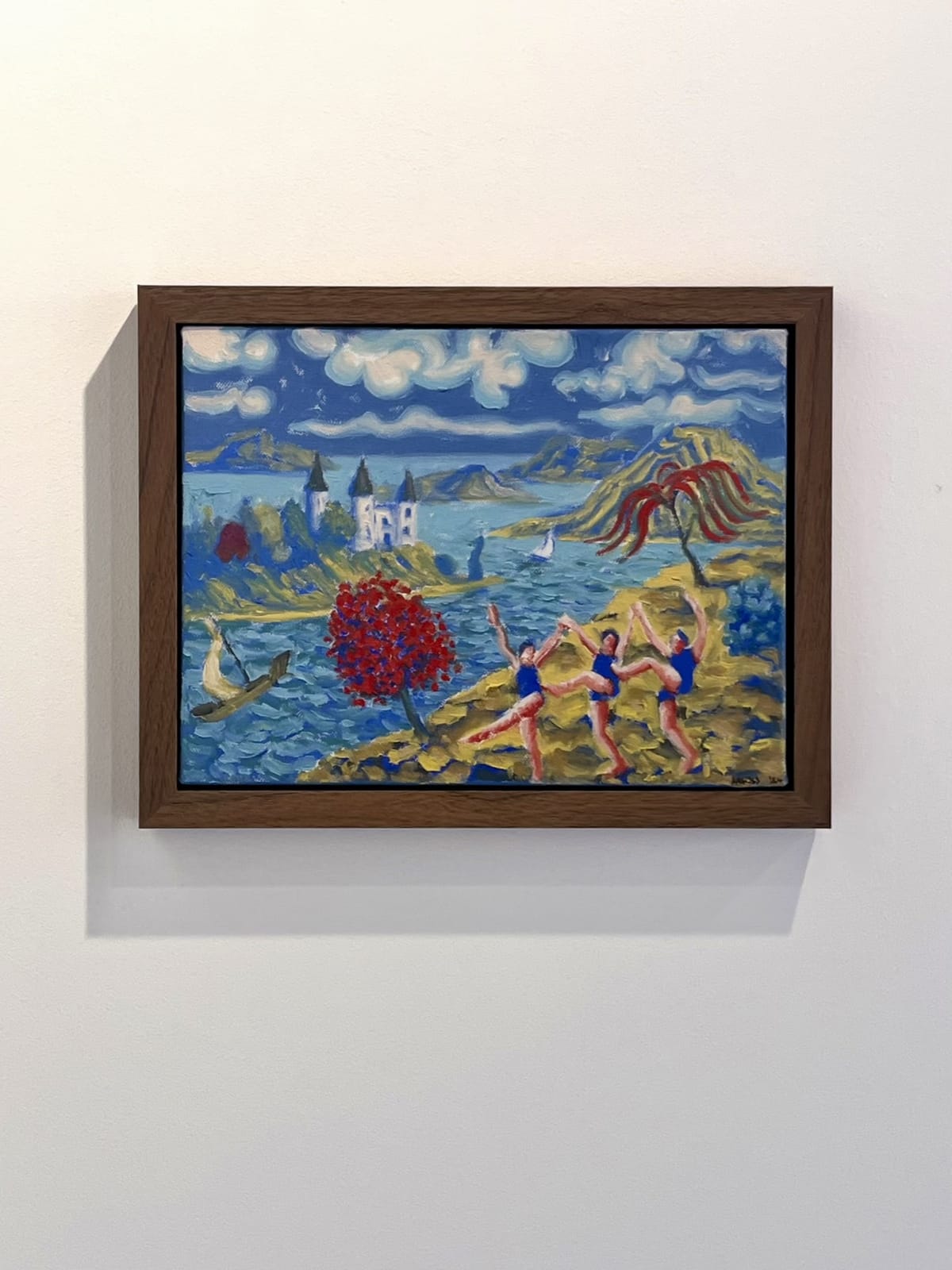 John Alexander Parks, Dancers with Islands, 2024