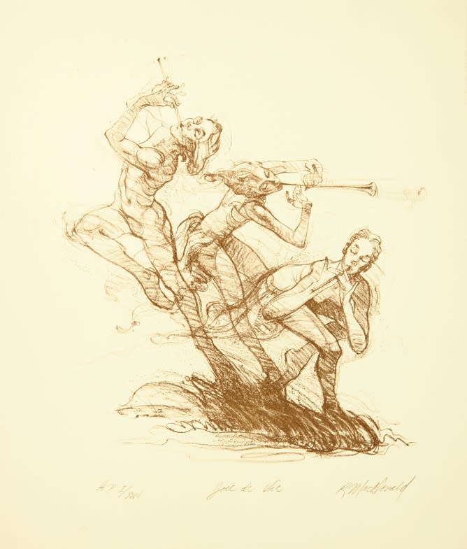 Richard MacDonald, Joie de Vivre, Archival Print