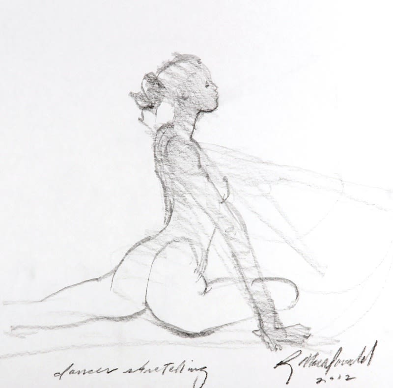 Richard MacDonald, Dancer Stretching I, 2012