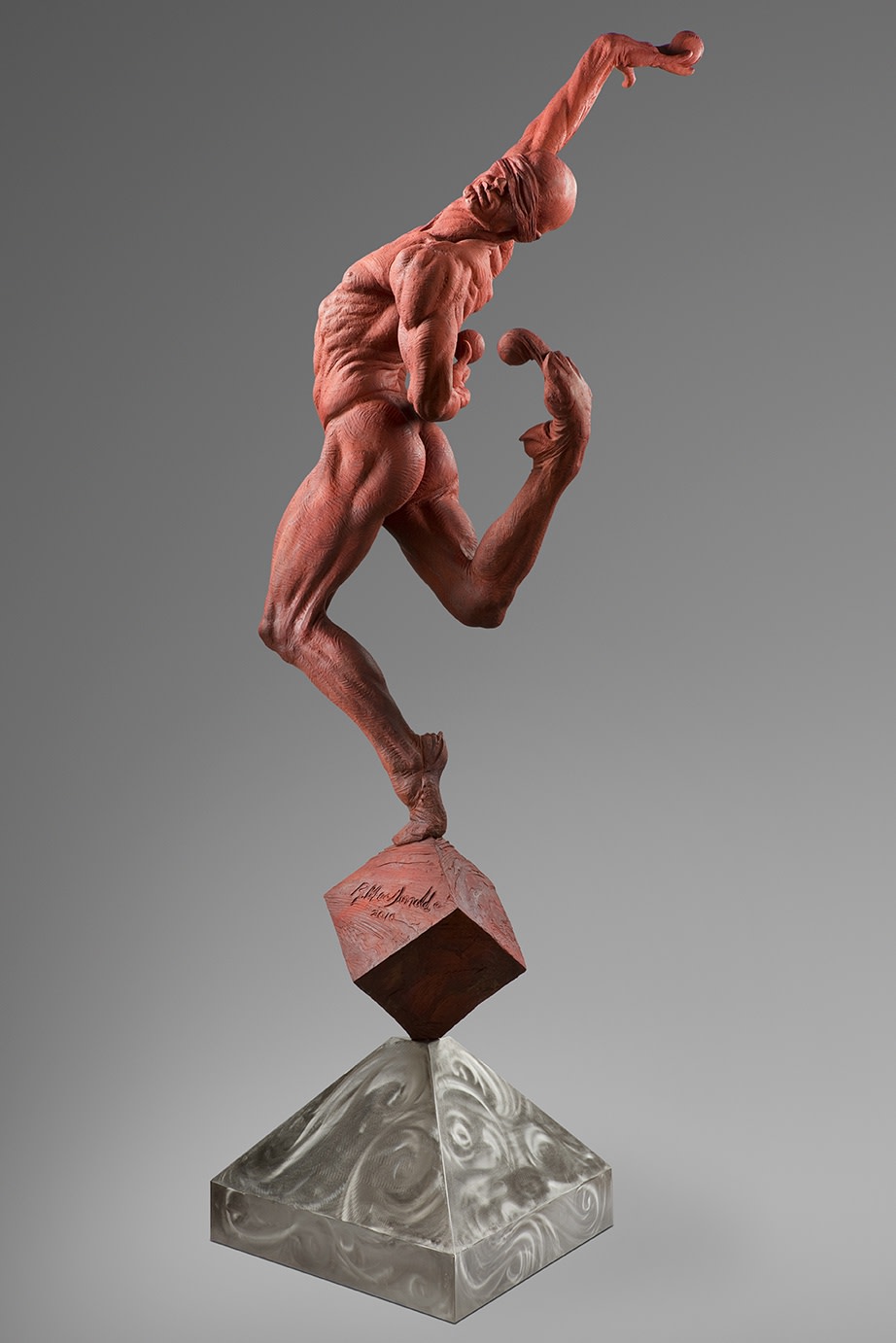 Richard MacDonald, Leap of Faith, Heroic, Red, 2015