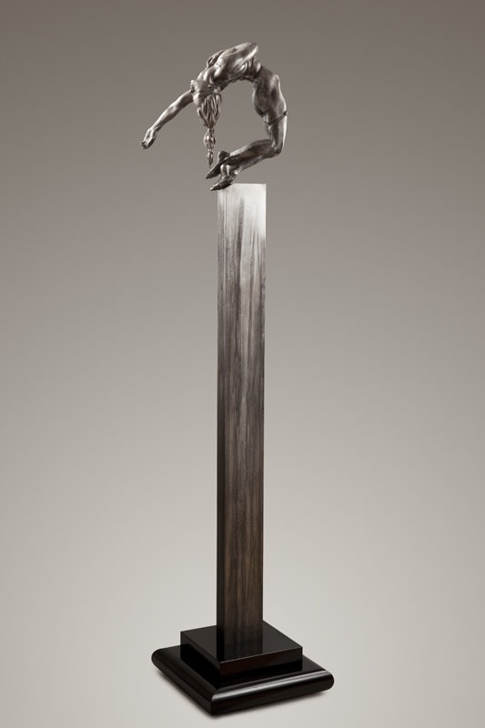 Richard MacDonald, Eurydice III, Column, Platinum, 2011