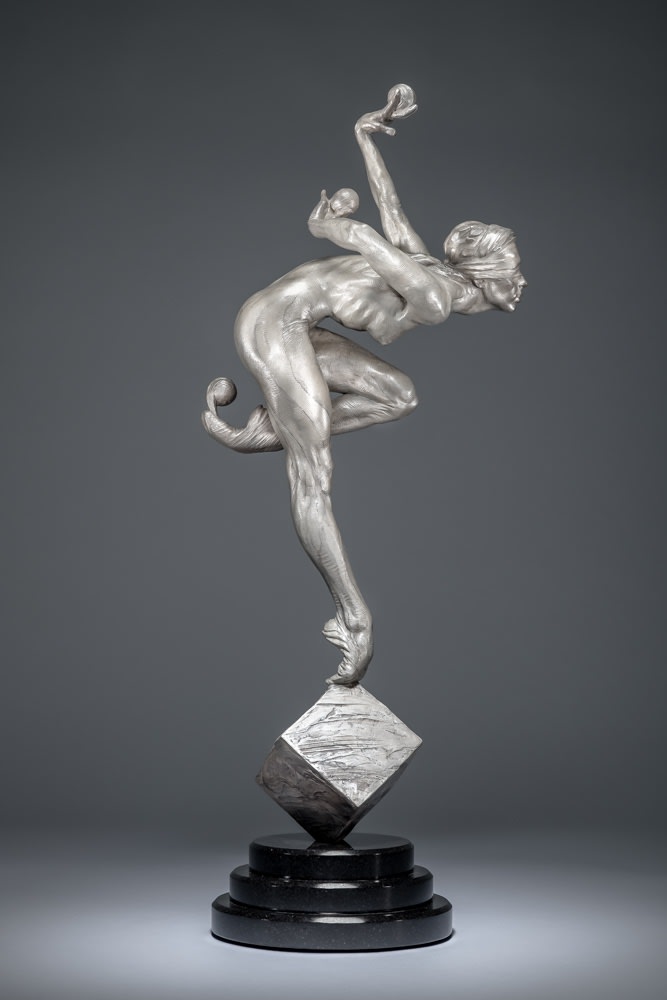 Richard MacDonald, Blind Courage, Platinum, 2018
