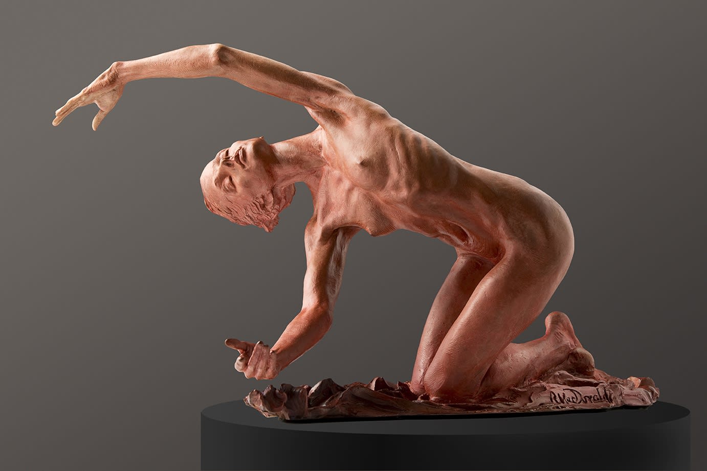 Richard MacDonald, Dawn the Awakening, Red, 2015