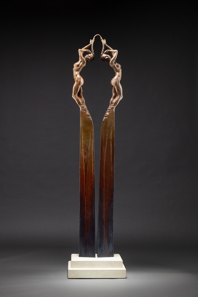 Richard MacDonald, Reflections, Bronze, 2024