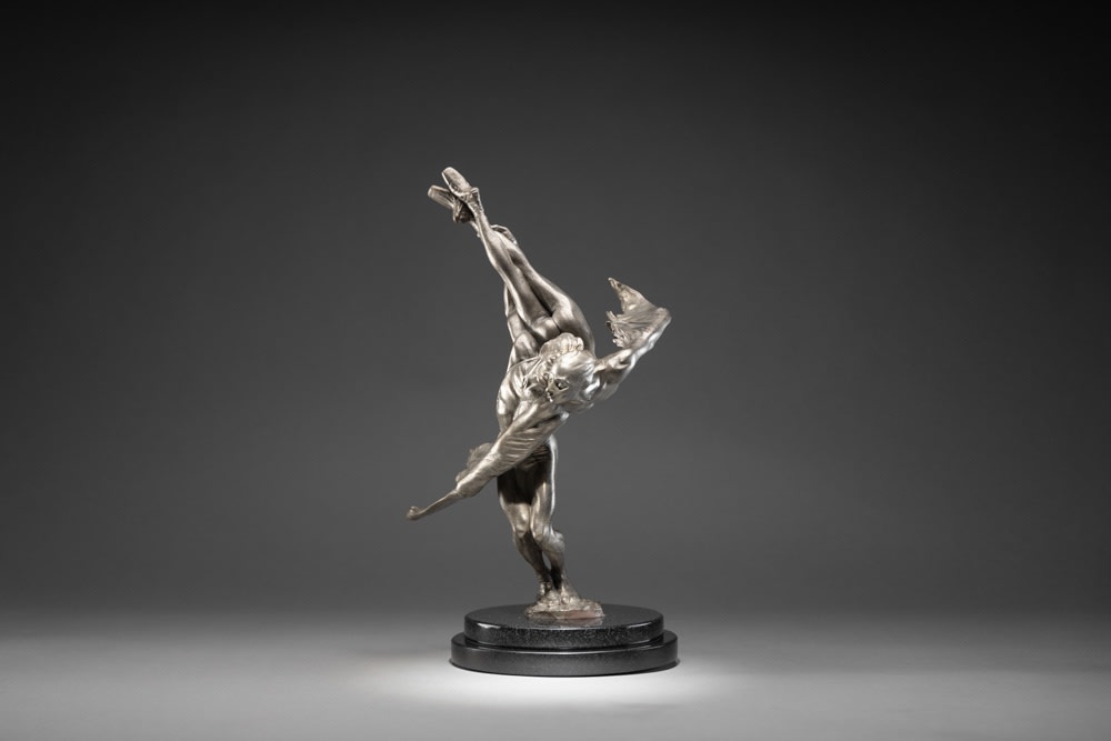 Richard MacDonald, Doves, Atelier, Platinum, 2023