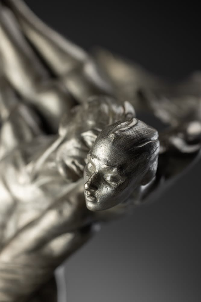 Richard MacDonald, Doves, Atelier, Platinum, 2023