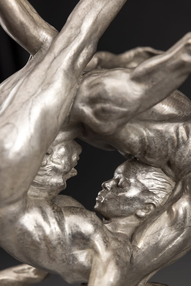 Richard MacDonald, Duality, Atelier, Platinum, 2023