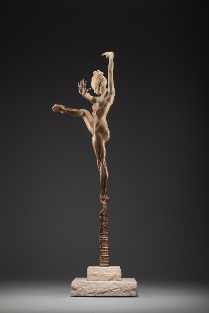 Richard MacDonald, Contemporary Nude Spire IV - Clarity, 2012