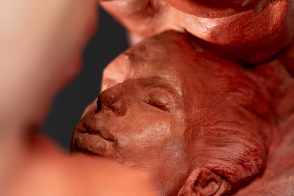 Richard MacDonald, Duality, Column, Red, 2016