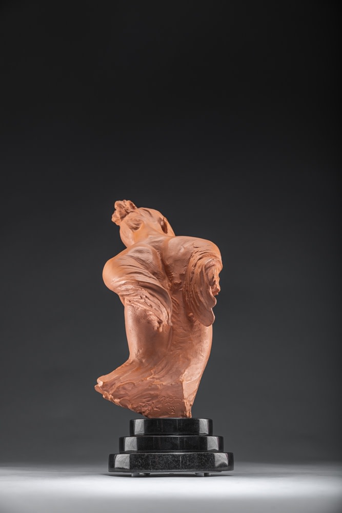 Richard MacDonald, Angelic Crystal, Atelier, Terra Cotta, 2005