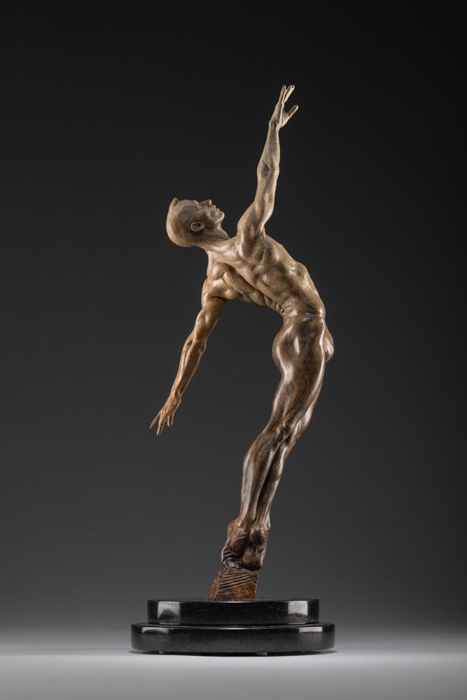 Richard MacDonald, Allonge Male, Atelier, 2014