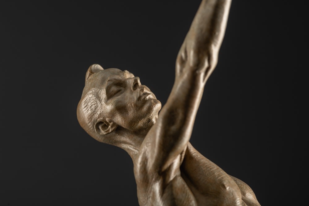 Richard MacDonald, Allonge Male, Atelier, 2014