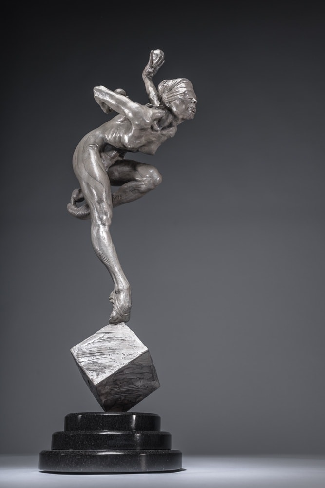Richard MacDonald, Blind Courage, Platinum, 2018