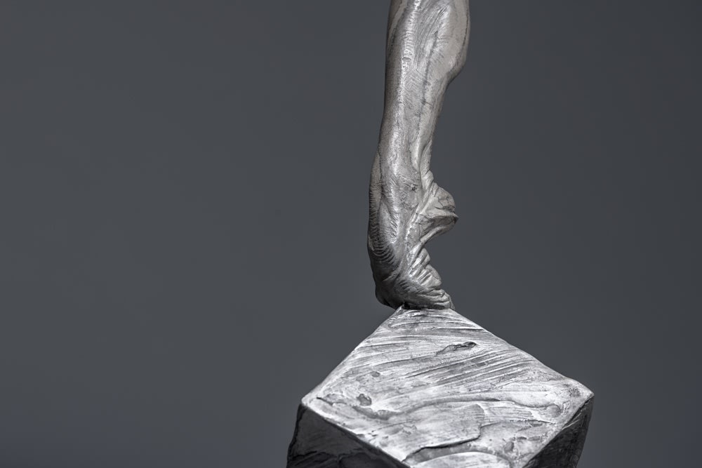 Richard MacDonald, Blind Courage, Platinum, 2018